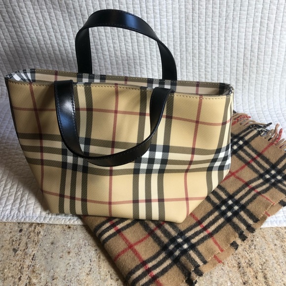 Burberry Handbags - Burberry Small Bag & Scarf Bundle